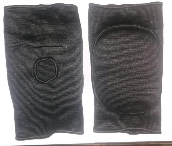 Curling knee pads